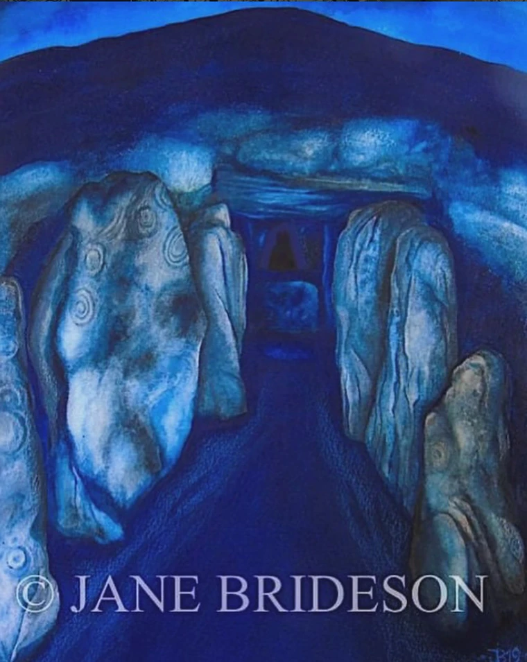Art Work - Equinox approaches, Inspired by Cairn T at Loughcrew