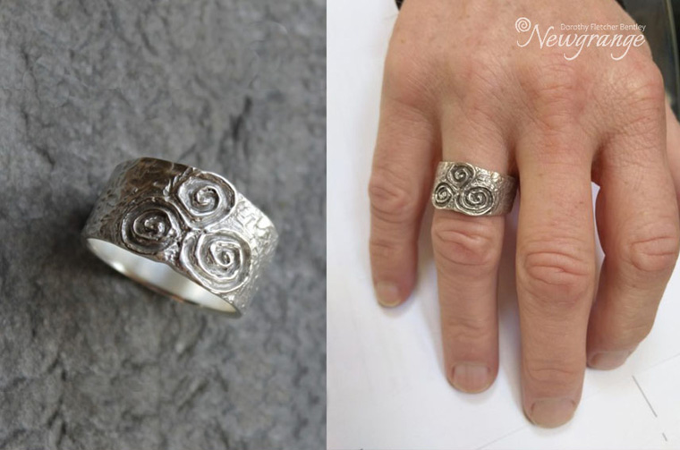 Tri Sprial Ring by Dorothy Fletcher Bentley