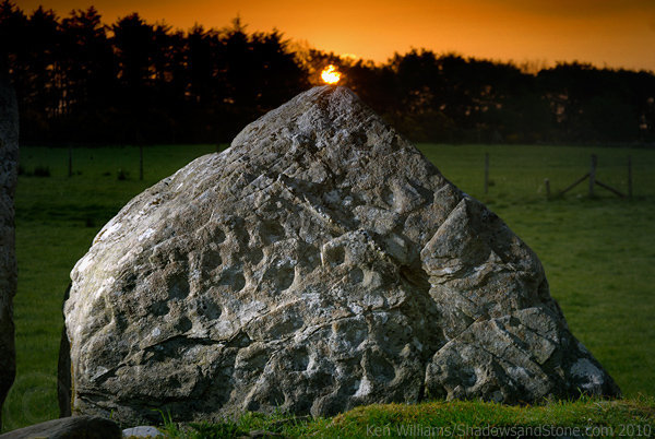 Beltany (Beltony) Stone Circle - Sunrise at Bealtaine