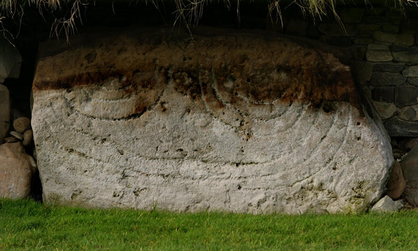 Knowth Kerbstone