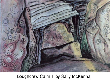 Loughcrew Cairn T by Sally McKenna