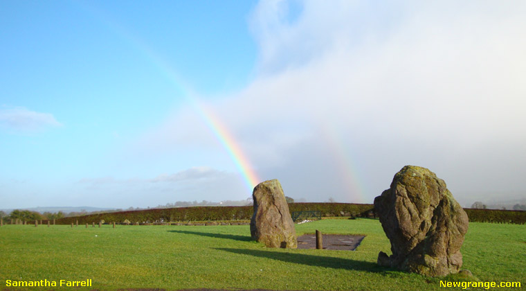 Newgrange Rainbow