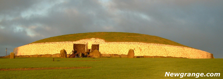 Newgrange Stone Age Passage Tomb - Boyne Valley, Ireland