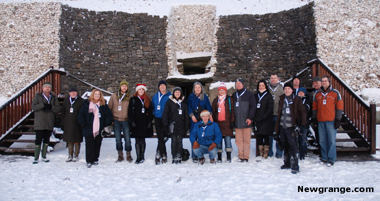 Newgrange Solstice group